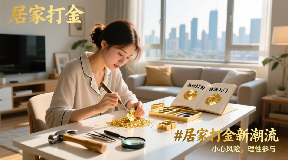 “居家打金”热潮在年轻人中兴起,背后有哪些安全隐患与财产风险?