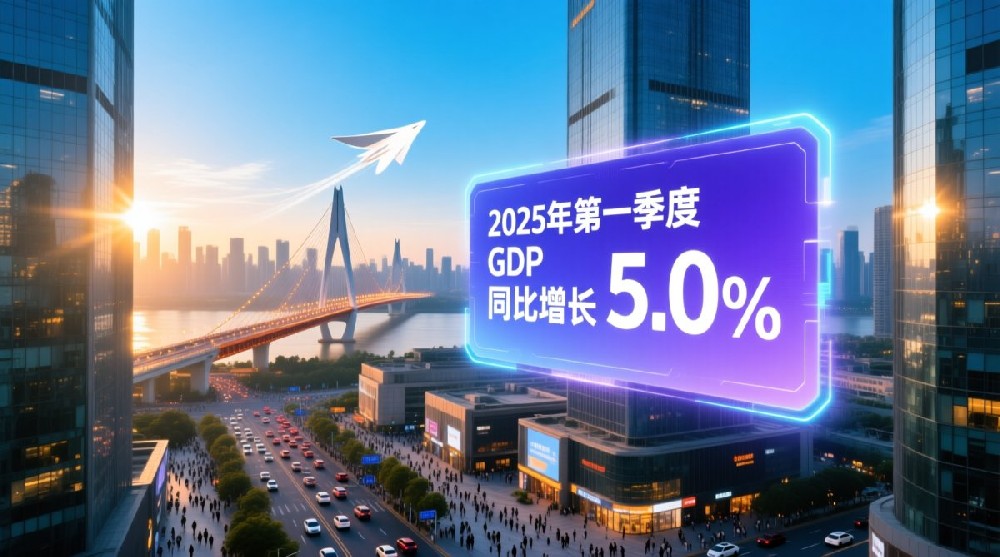 一季度 GDP 同比增 5.0%，超预期开门红
