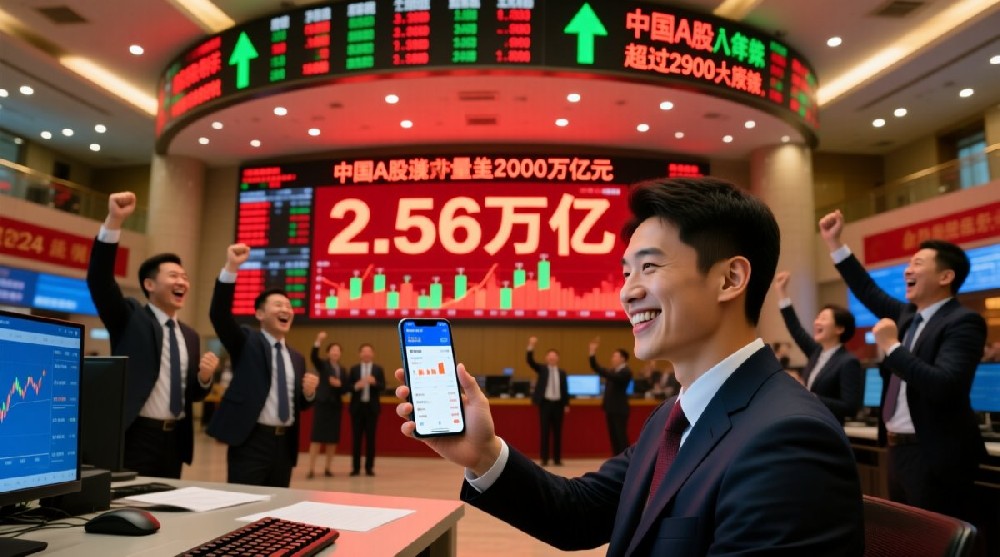 4 月 22 日 A 股放量 2.56 万亿，超 2900 只个股上涨，赚钱效应回暖