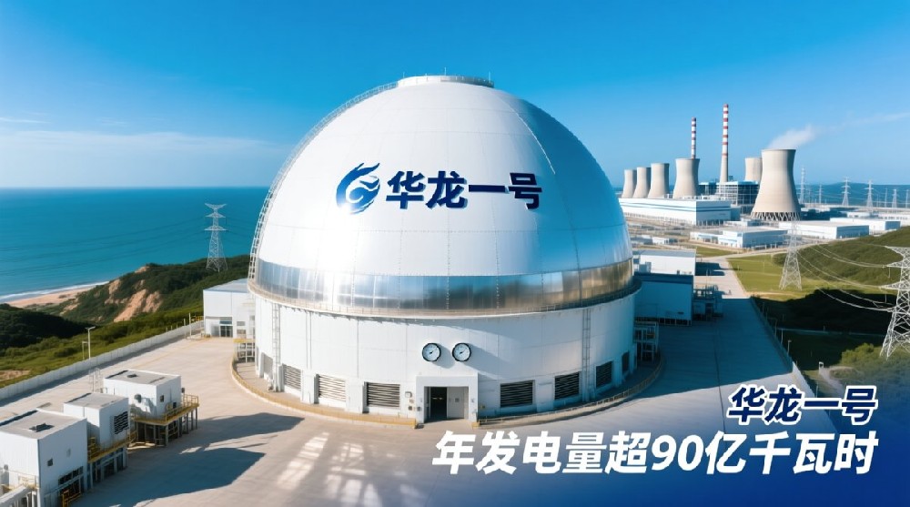 大湾区首台“华龙一号”机组投产，年发电量超90亿千瓦时
